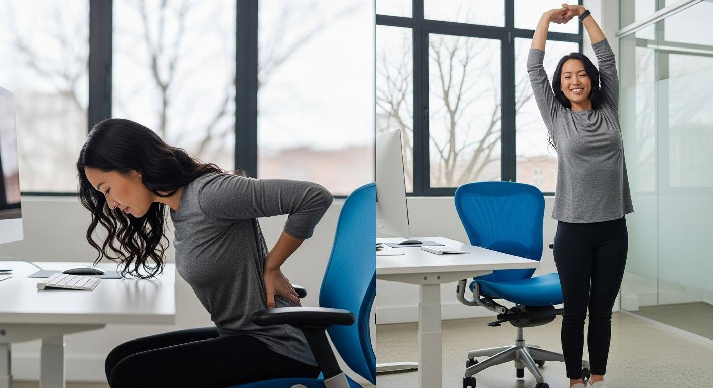 Position assise : comment elle détruit vos lombaires en silence chaque jour