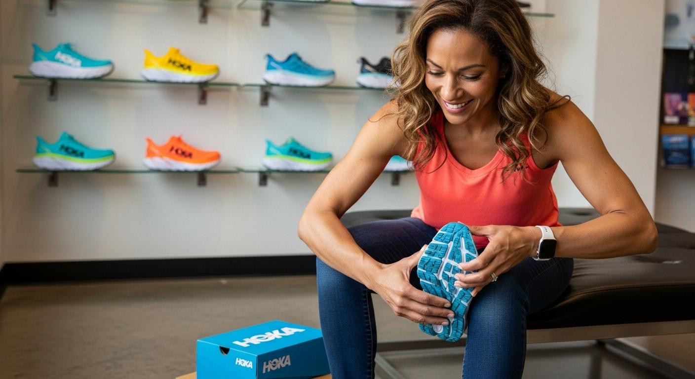 Les podologues recommandent ces HOKA à 150 € contre les douleurs de pieds