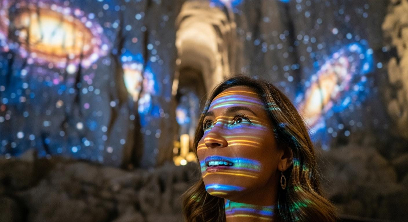 À 15 minutes de Clermont, cette grotte de lave transforme 45 minutes en voyage lunaire