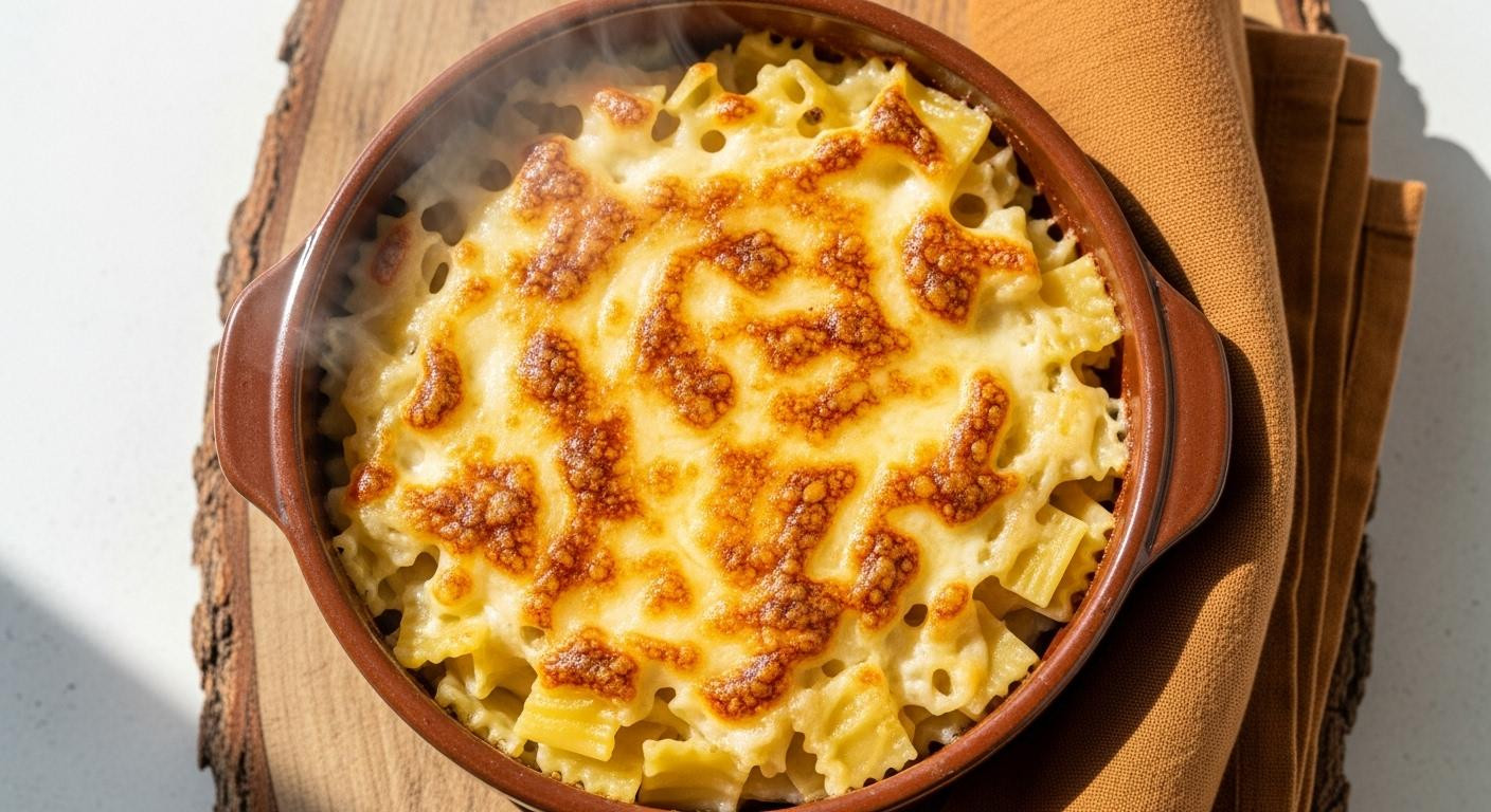 Ce gratin de crozets à 2€ par personne active vos circuits cérébraux du réconfort en 180 secondes