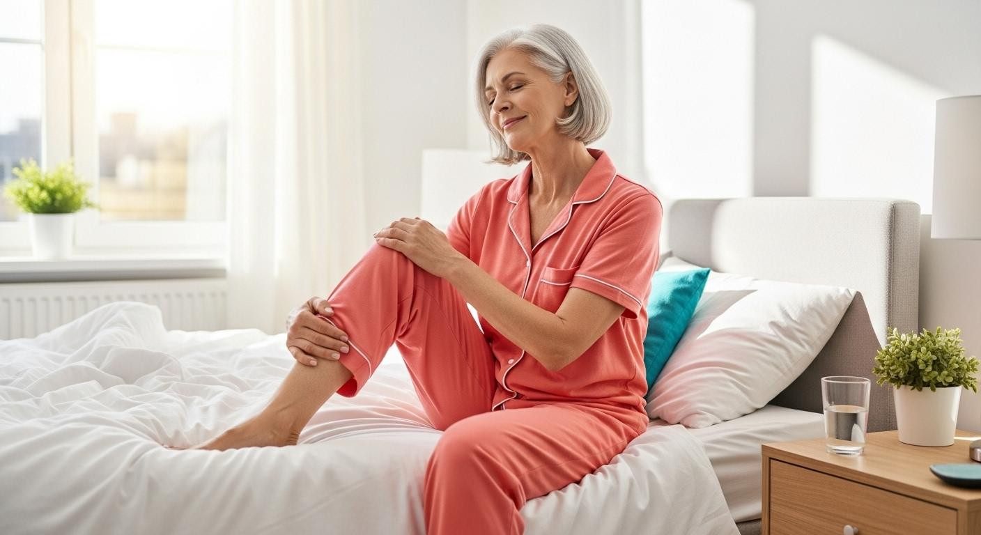 À 58 ans, 3 gestes matinaux ont réduit ses raideurs de 63% en 4 semaines