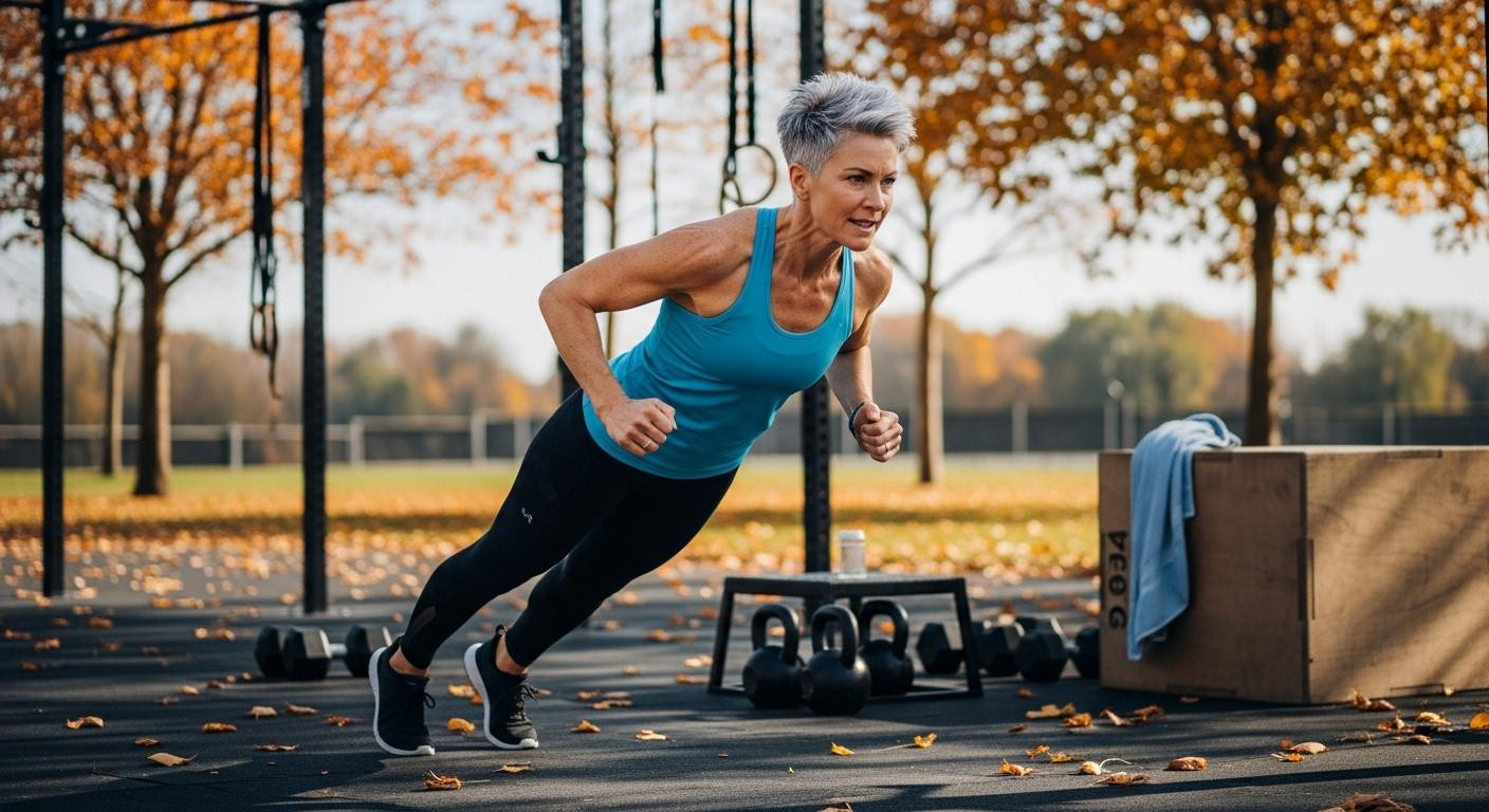 À 62 ans, je parais 45 grâce à ces 3 gestes CrossFit de 9 mois