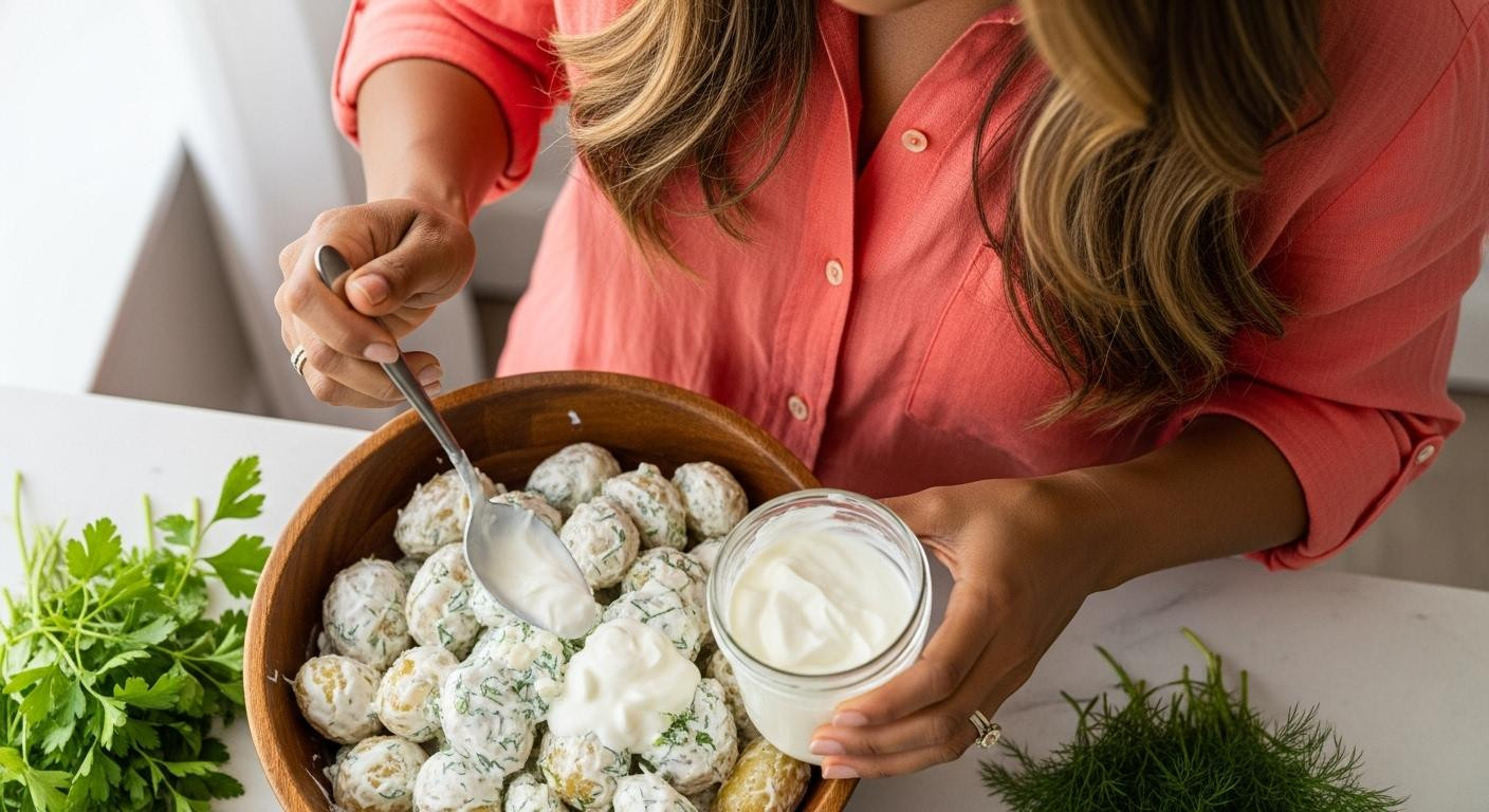 Yaourt nature à 1,50€ : il remplace la mayo et divise les calories par 11