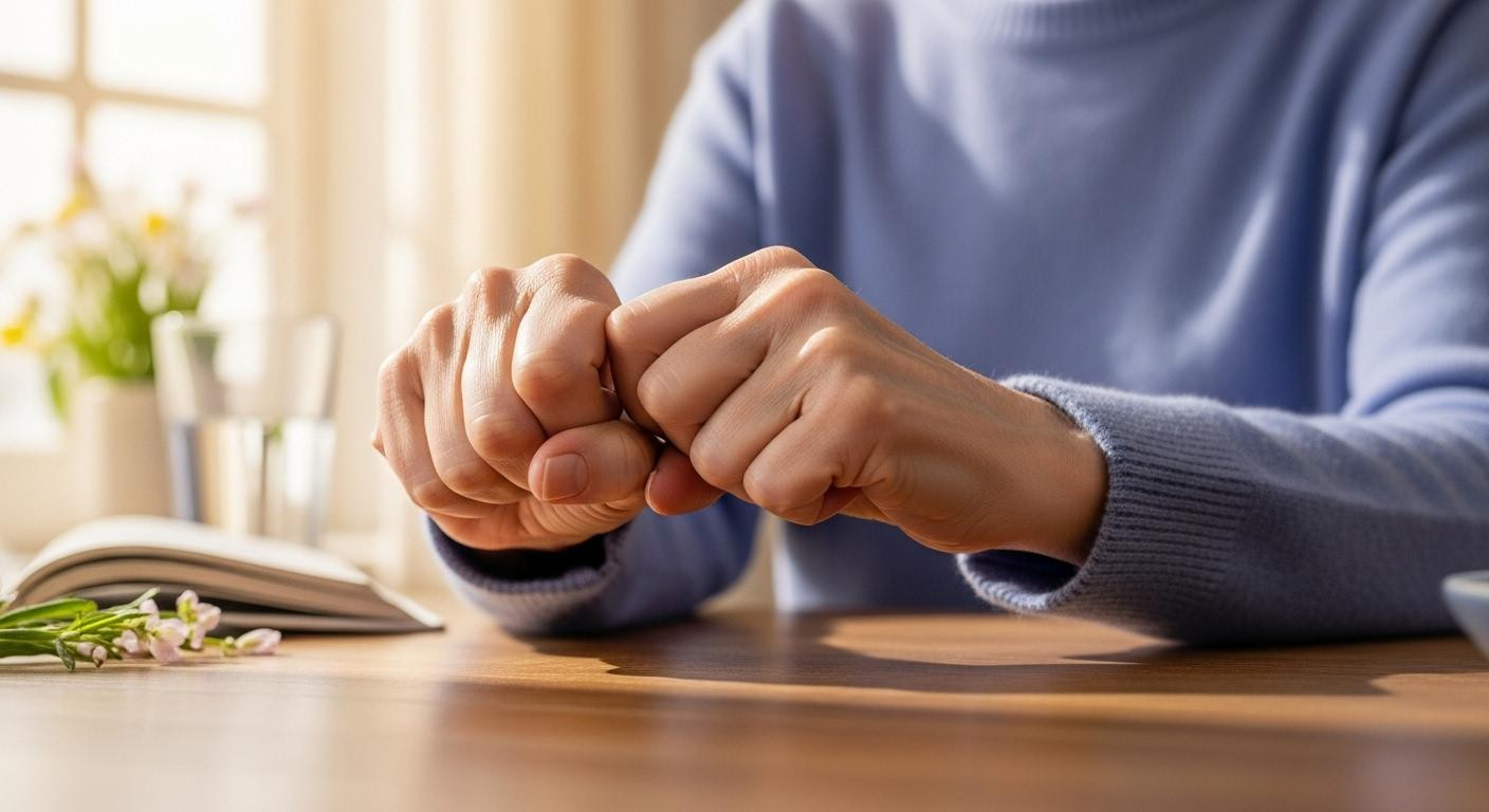 À 68 ans, 4 gestes de 6 secondes relancent votre liquide synovial articulaire