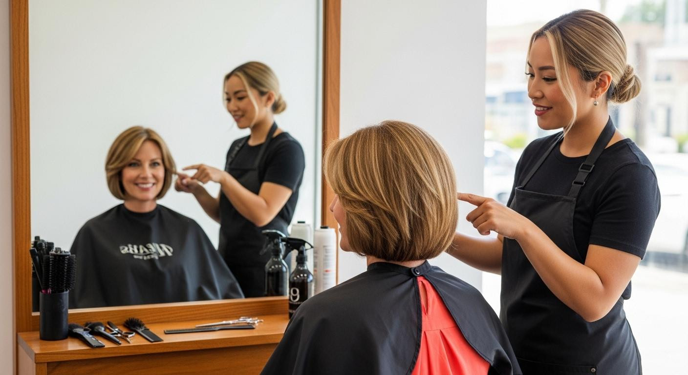 Cette coiffure affine le visage de 25% sous les manteaux d'hiver